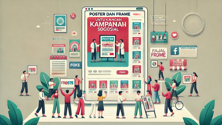 Rajaframe.com: Platform Kreatif untuk Poster dan Frame yang Memikat dalam Kampanye Sosial