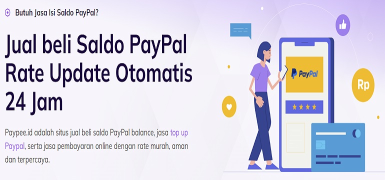 jasa isi saldo paypal