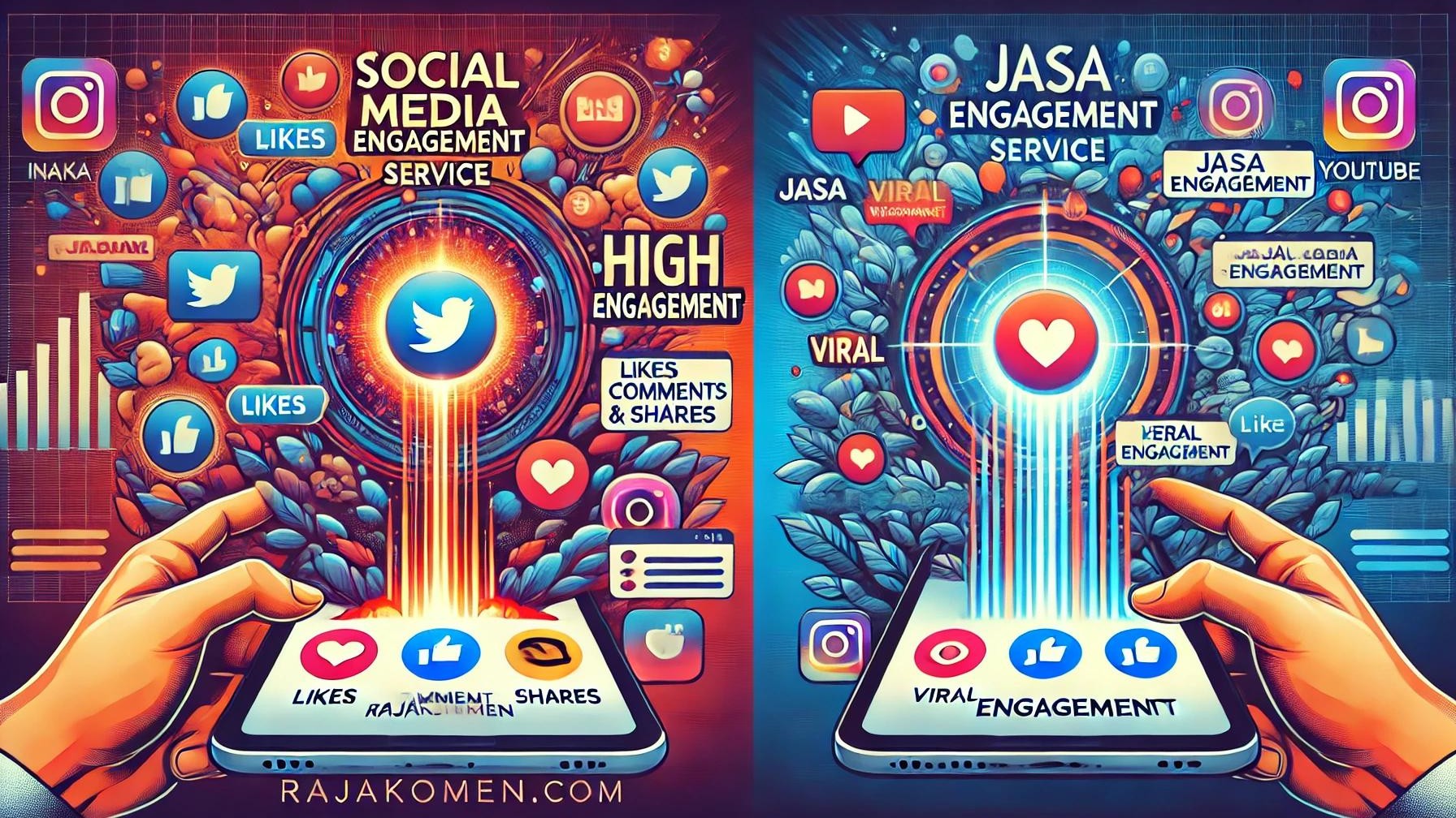 RajaKomen.com atau Jasa Engagement Lain: Pilihan Terbaik untuk Hasil yang Lebih Menguntungkan
