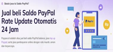 jasa isi saldo paypal