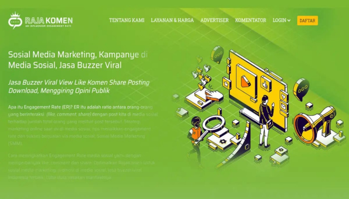 Jasa Buzzer sebagai Alat Pendukung Optimalisasi Promosi di Media Sosial