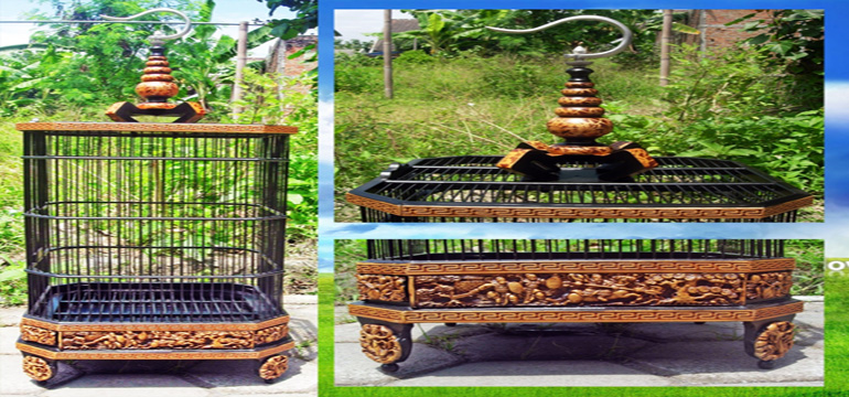 Gaya Desain Sangkar Burung Menawan dari Beberapa Kota di Nusantara